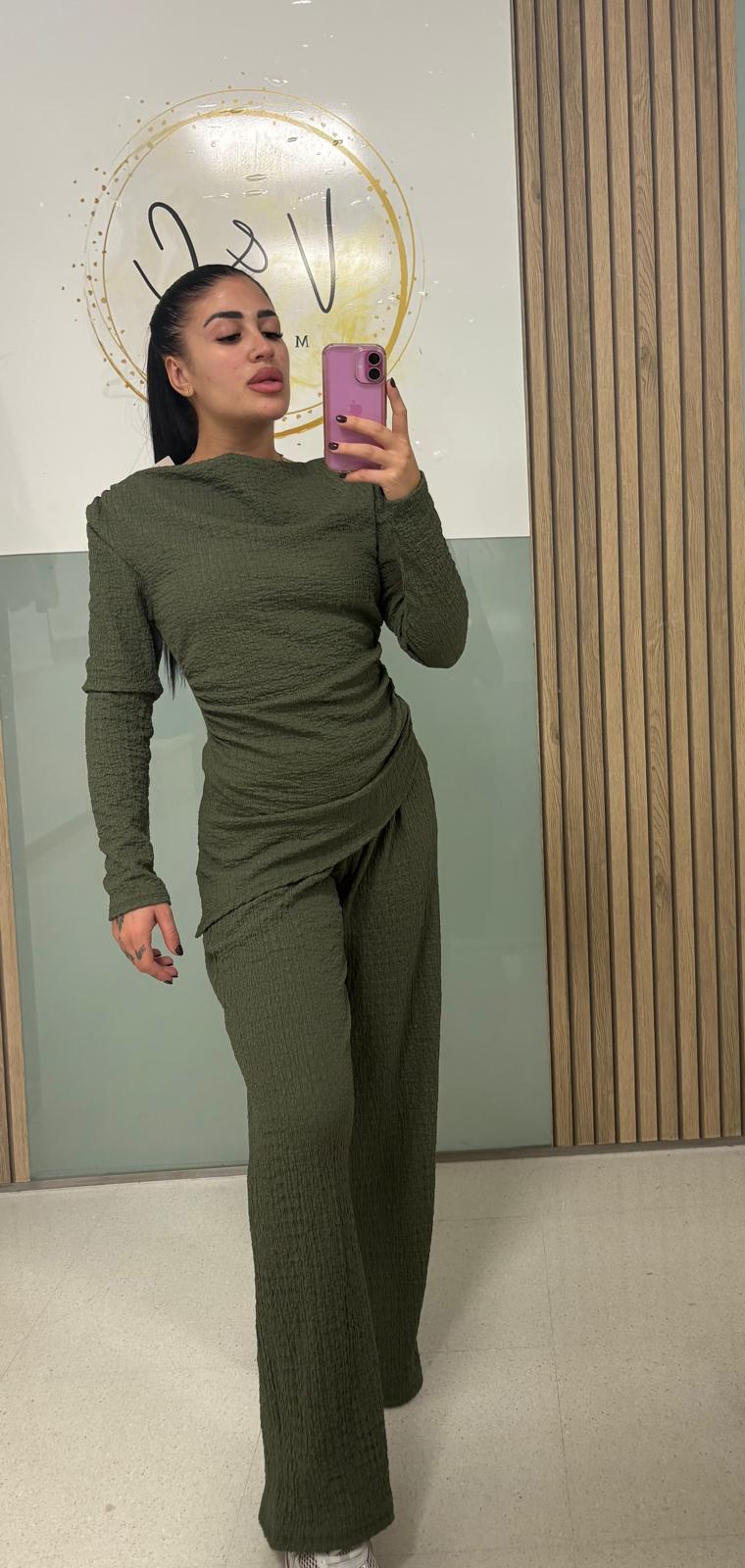 Conjunto bambula elástica