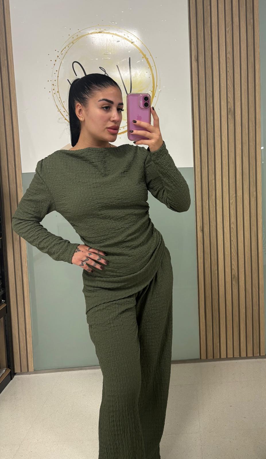Conjunto bambula elástica