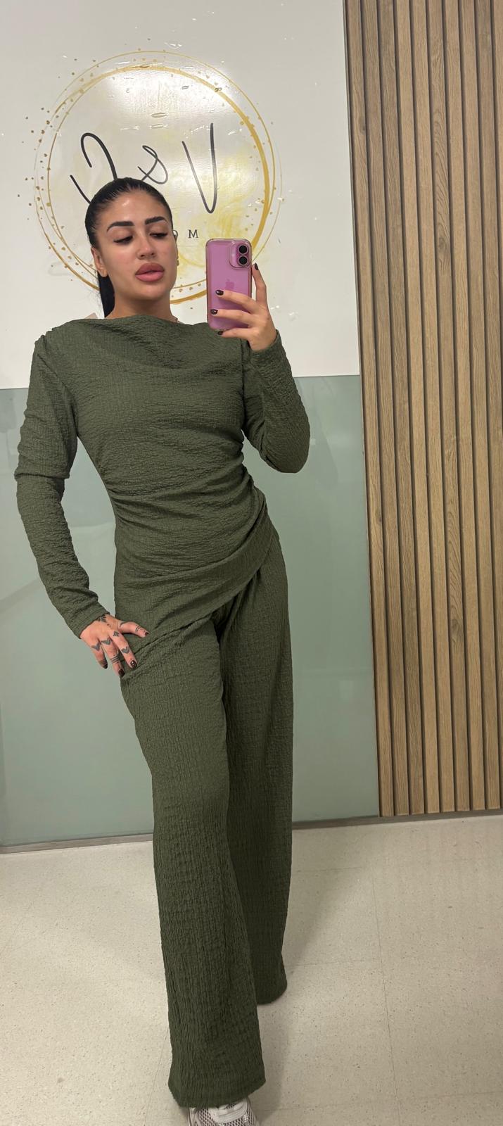 Conjunto bambula elástica