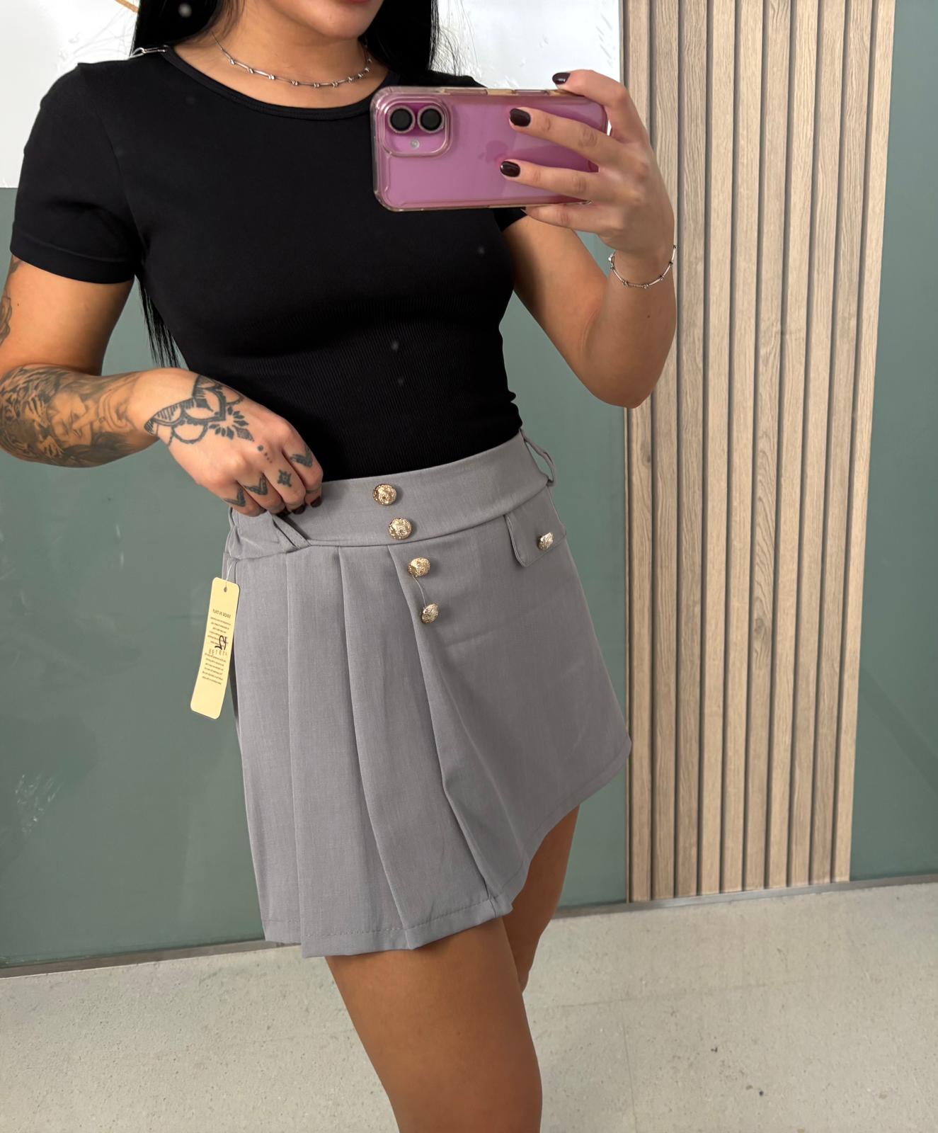 Falda Pantalón tablas