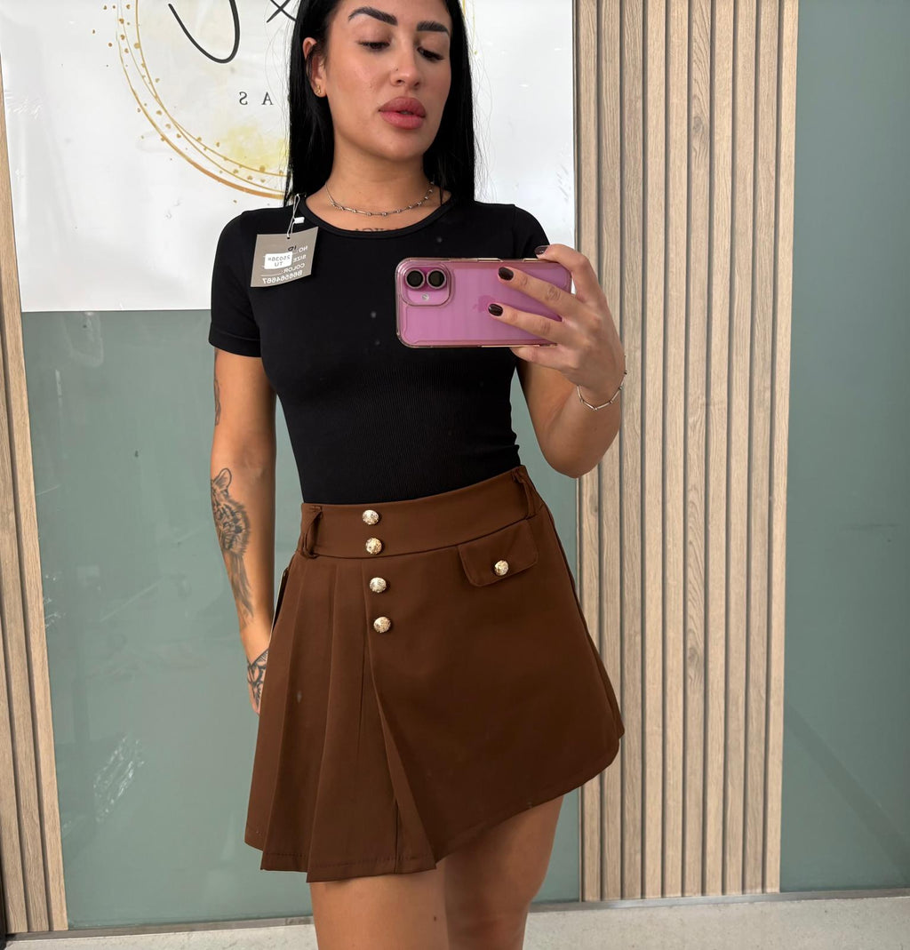 Falda Pantalón tablas