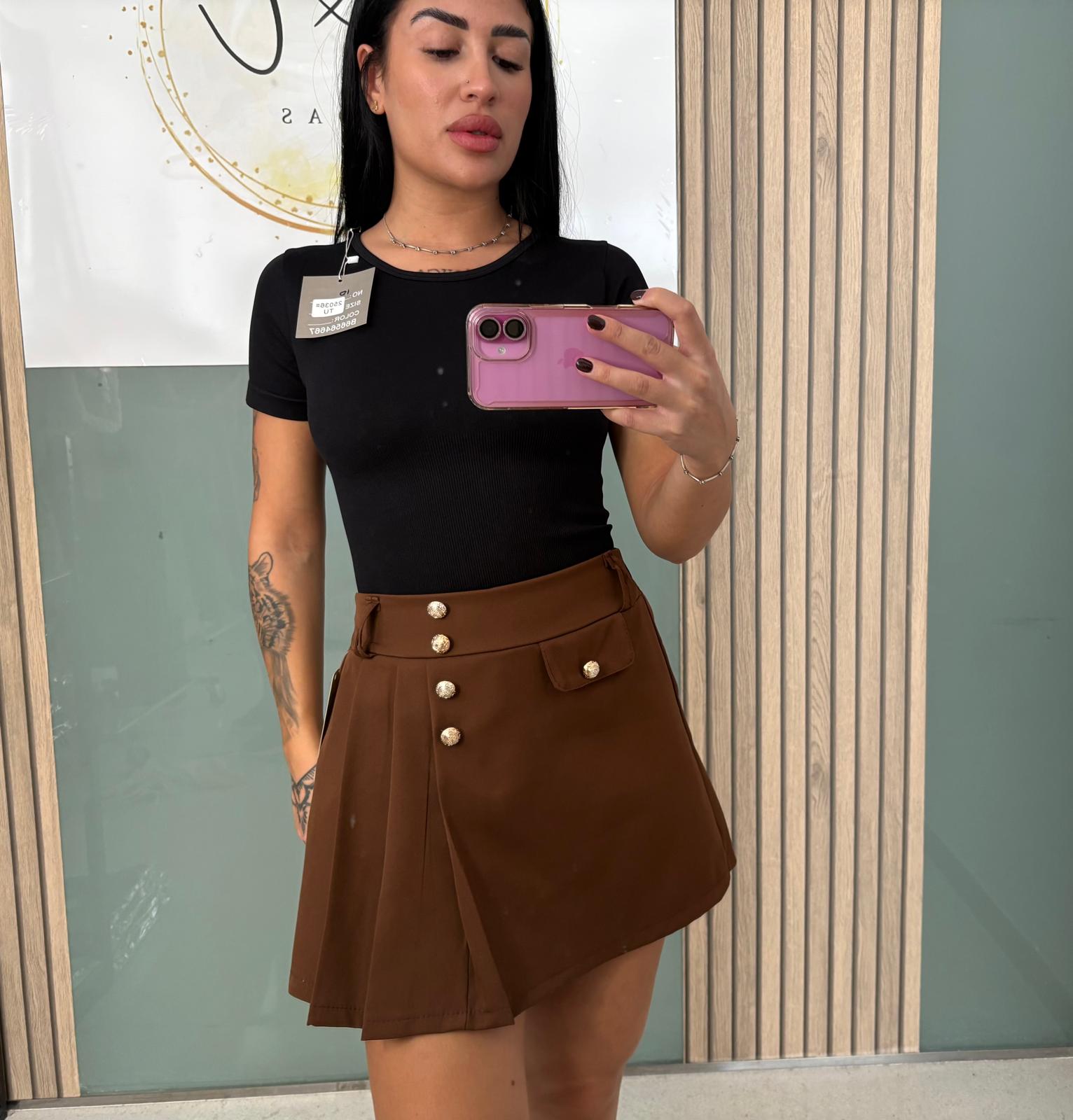 Falda Pantalón tablas