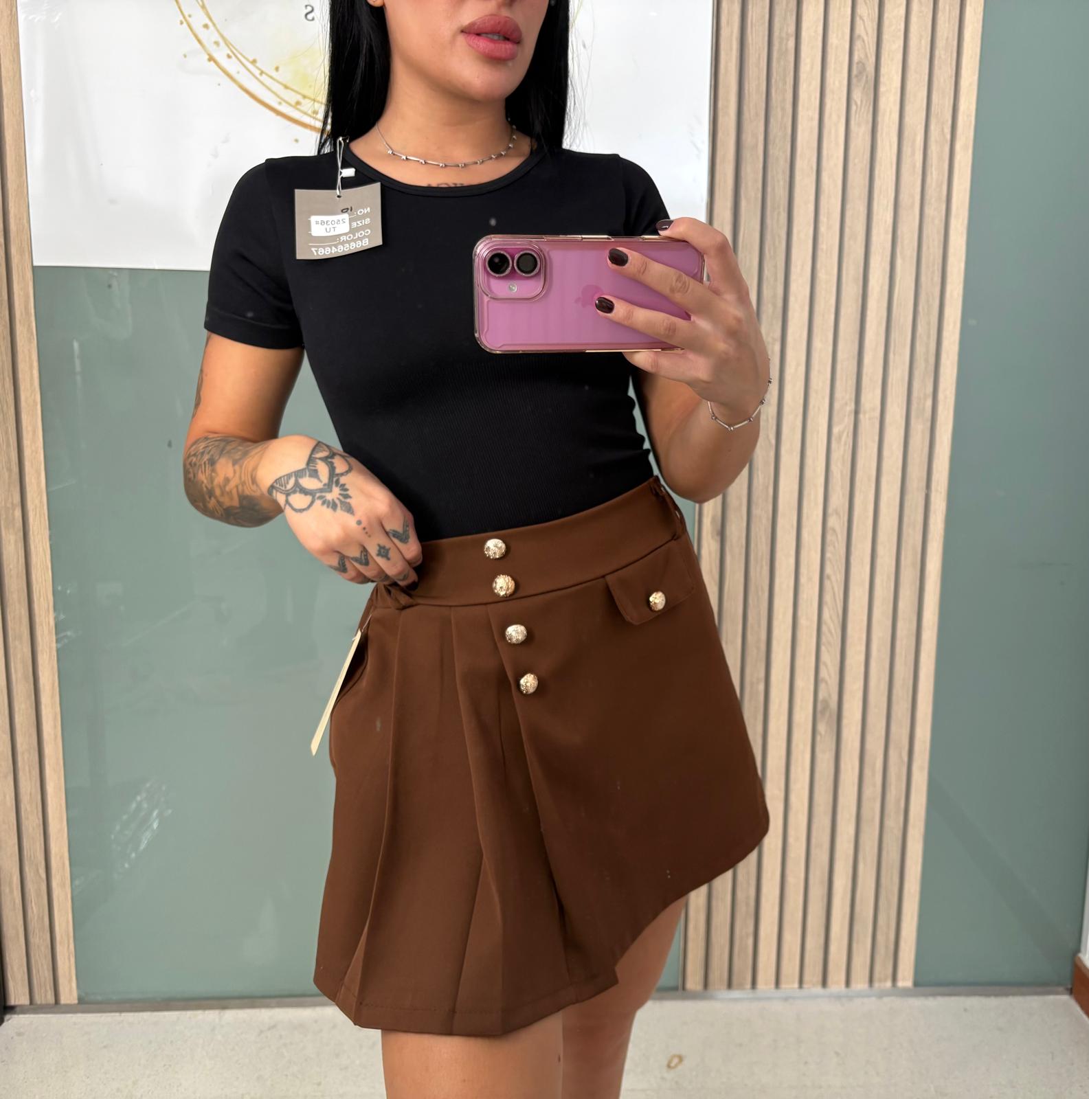Falda Pantalón tablas