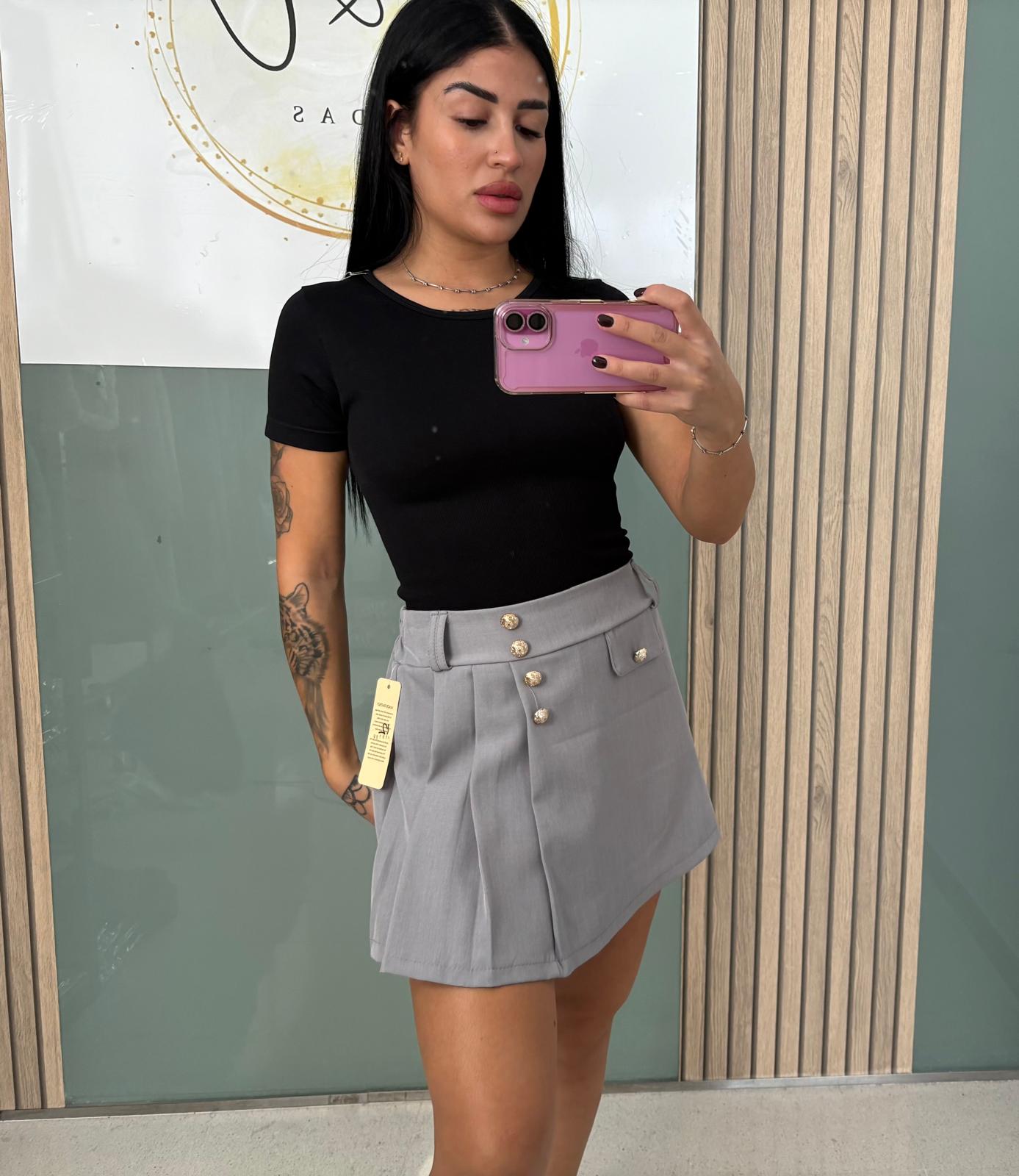 Falda Pantalón tablas