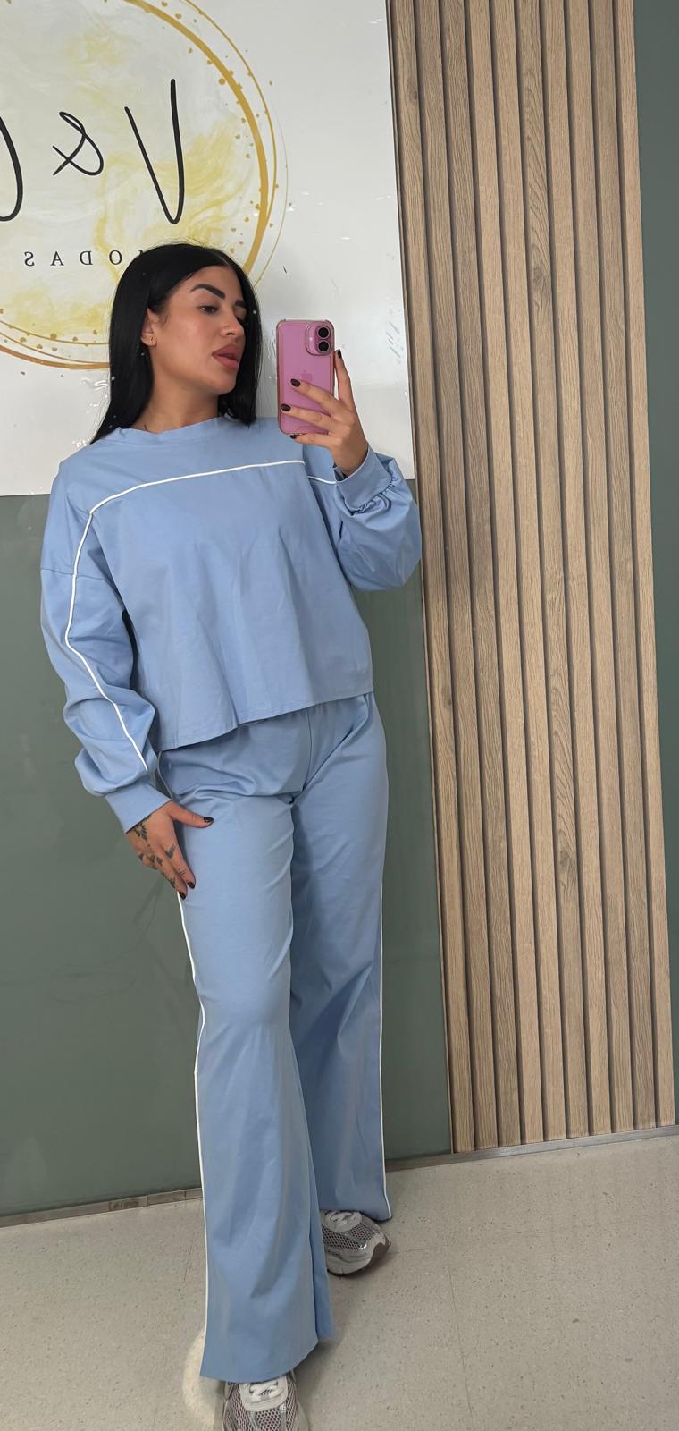 Chandal wide leg raya