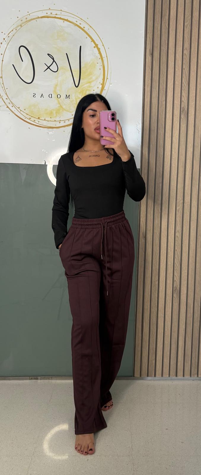 Pantalón wide leg