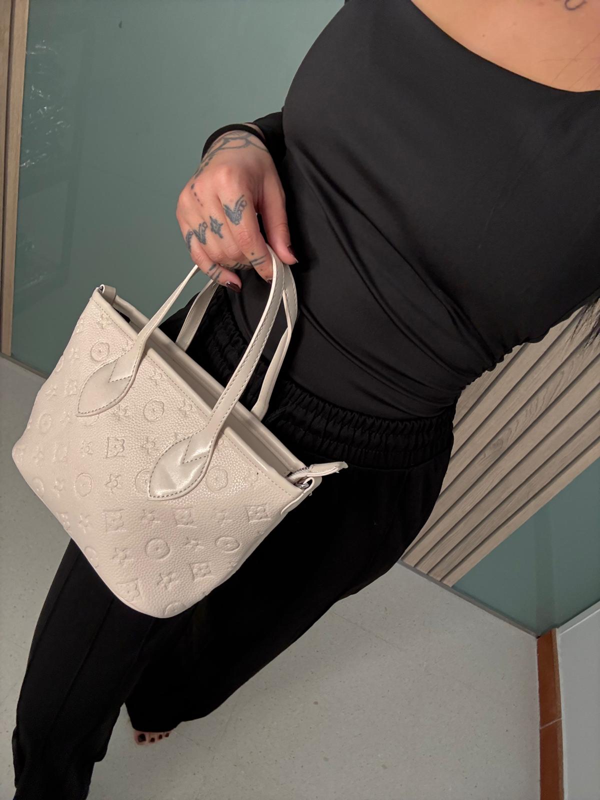 Bolso polipiel inspiración lv