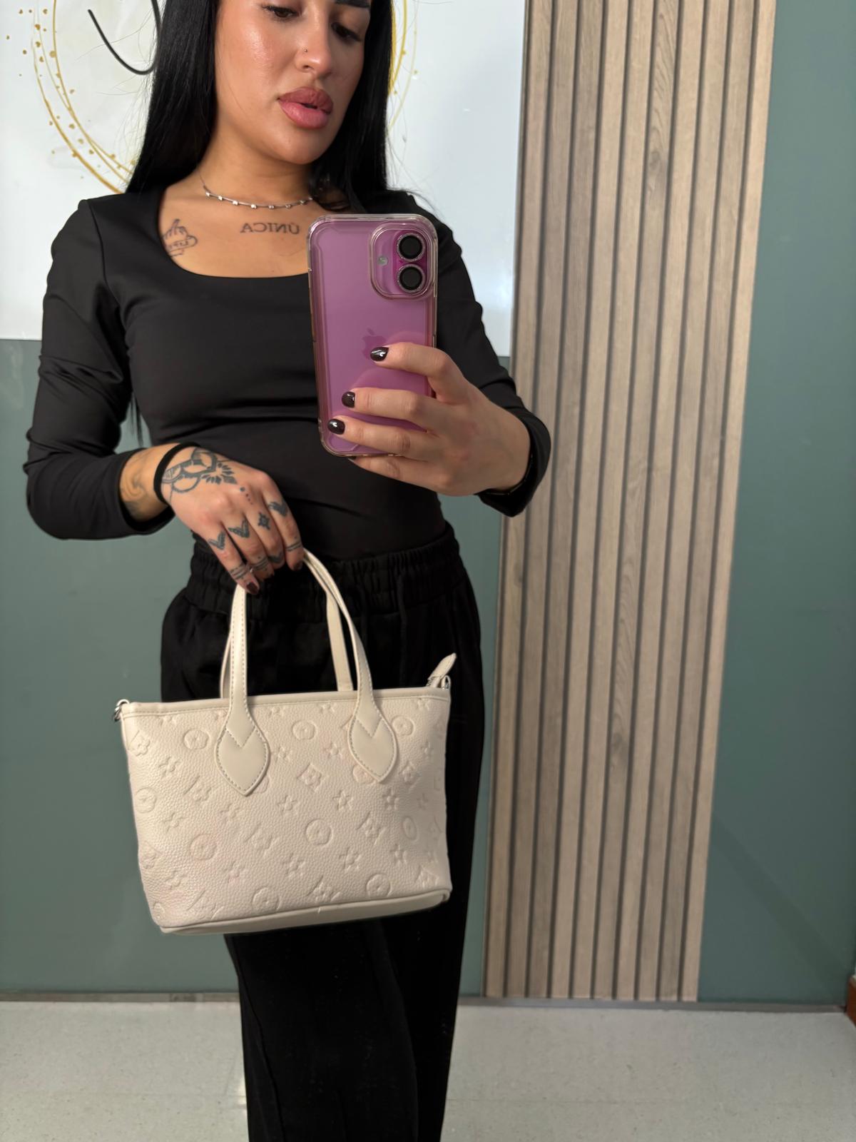 Bolso polipiel inspiración lv