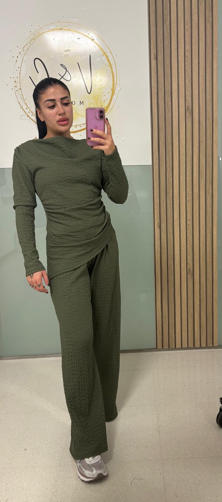 Conjunto bambula elástica