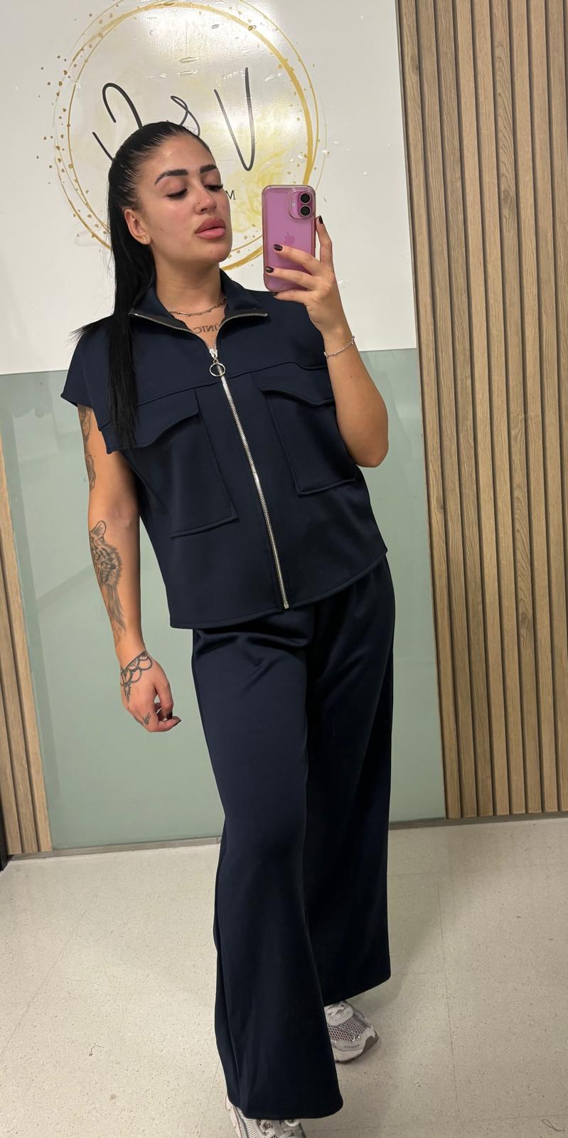 Chandal sin mangas algodón