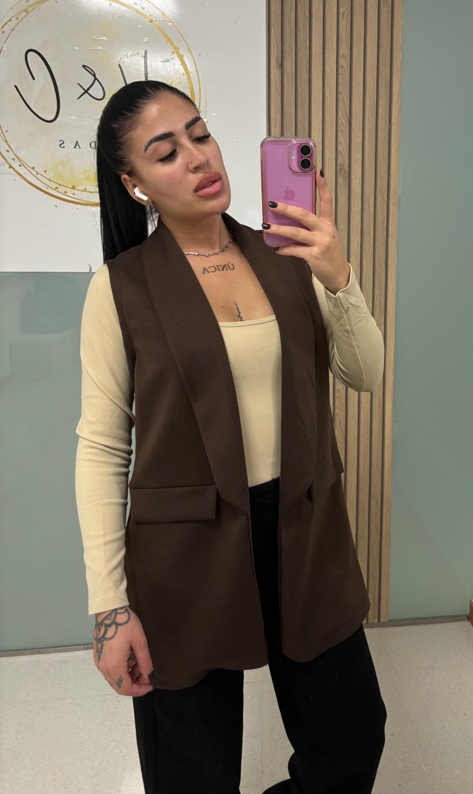 Blazer sin mangas